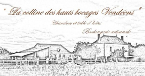 La colline des hauts bocages vendéens